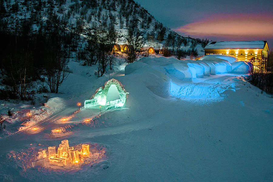 imagen 5 de Un hotel de hielo y nieve en el confín de Noruega.