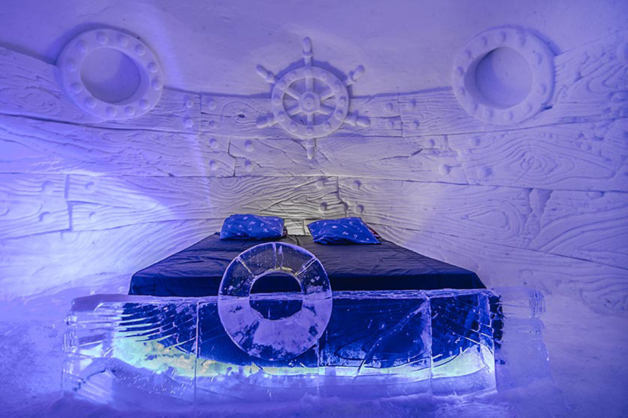 imagen 7 de Un hotel de hielo y nieve en el confín de Noruega.