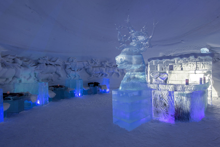 imagen 13 de Un hotel de hielo y nieve en el confín de Noruega.