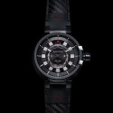 3 relojes de Louis Vuitton total black.