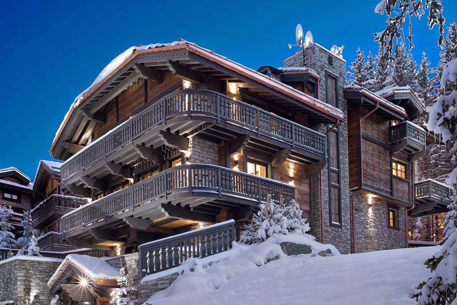 imagen 3 de Edelweiss, el chalet más deseado de Courchevel.