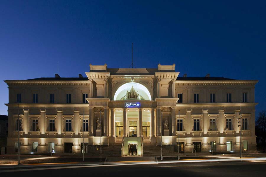 imagen 11 de El Palacio de Justicia de Nantes que Nouvel convirtió en hotel.