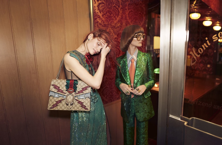 imagen 1 de Gucci propone una primavera retro y berlinesa.