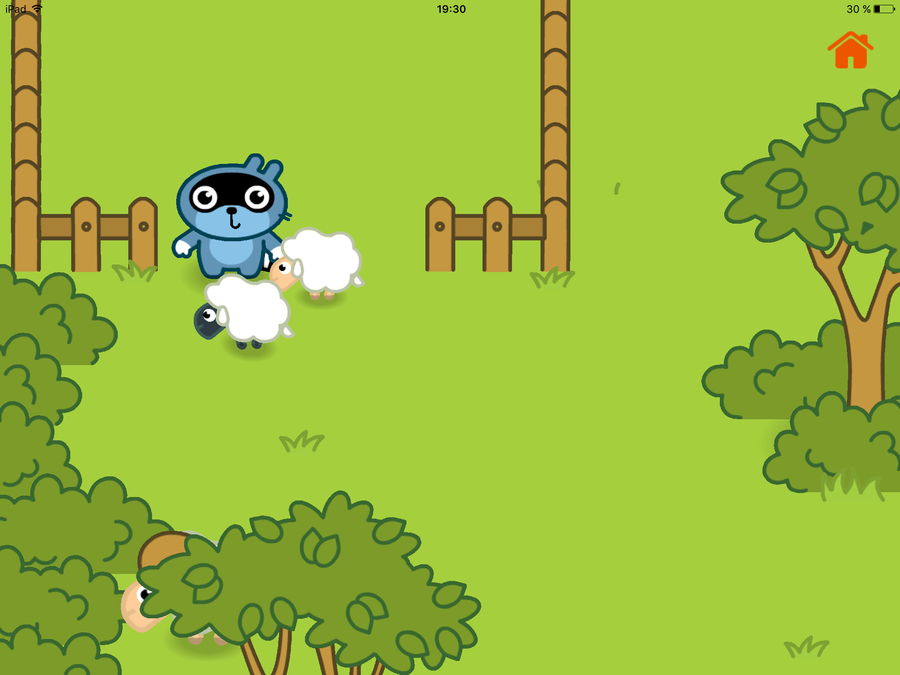 imagen 2 de Jugando a pastores con la app infantil Pango Sheep.