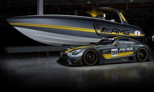 Cigarette Racing 41’ SD GT3, la embarcación inspirada por el Mercedes-AMG GT3.