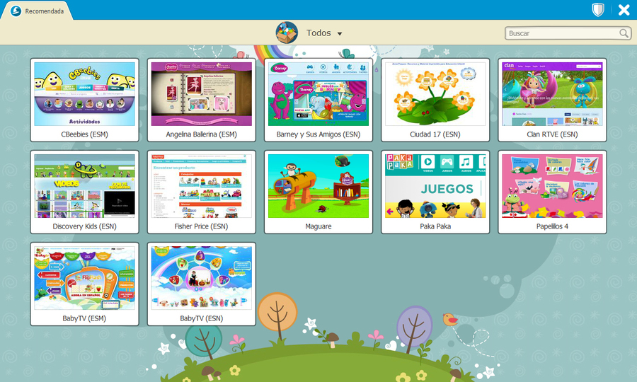 imagen 5 de Magic Desktop, un sistema operativo seguro y divertido para niños.