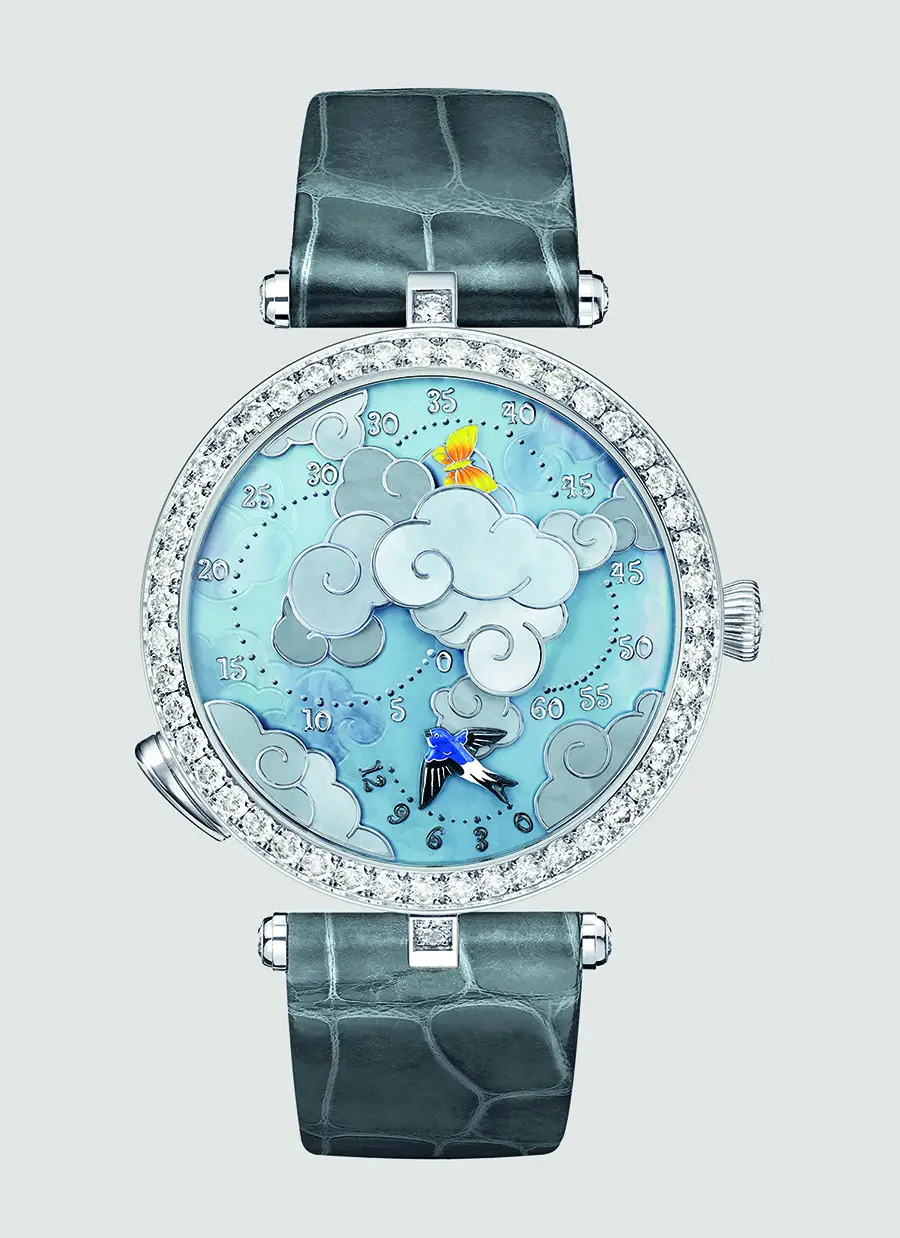 imagen 1 de Van Cleef & Arpels escribe poesía con el tiempo.