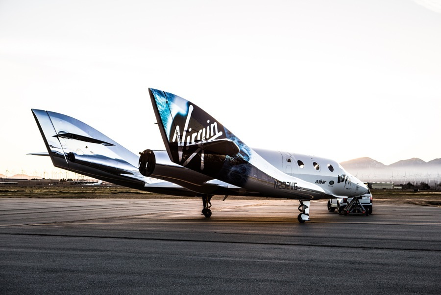 imagen 4 de Virgin Galactic, la primera nave comercial que volará al espacio.