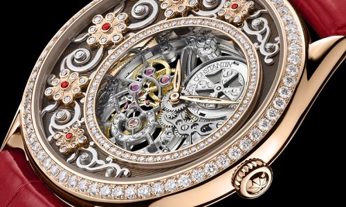 4 relojes femeninos de Vacheron Constantin muy artísticos.