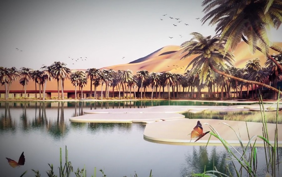 imagen 3 de El resort más ecológico del mundo será un oasis.