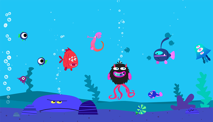 imagen 4 de Un colorido mundo de monstruos en Monster Mingle.