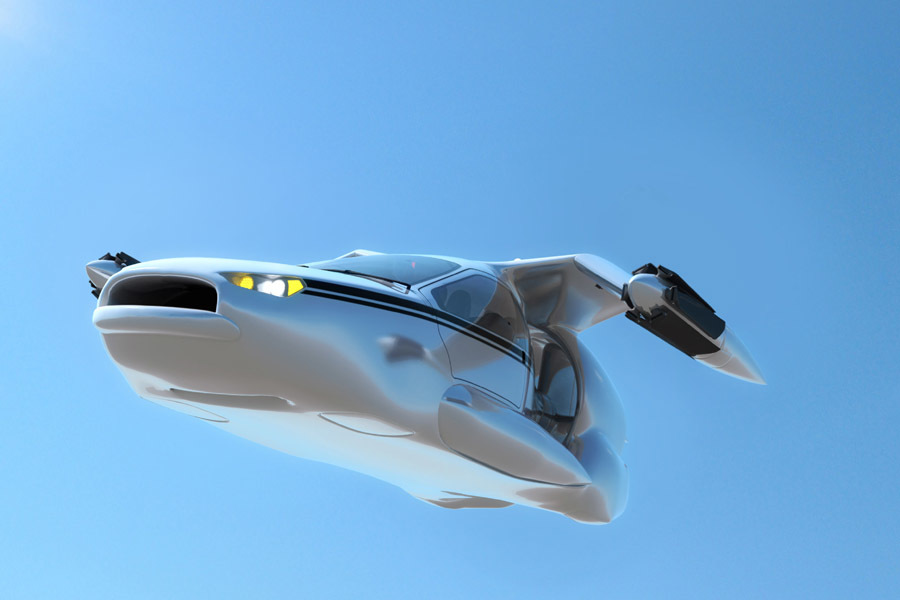 imagen 8 de Terrafugia TF-X, prepárate para un coche volador.