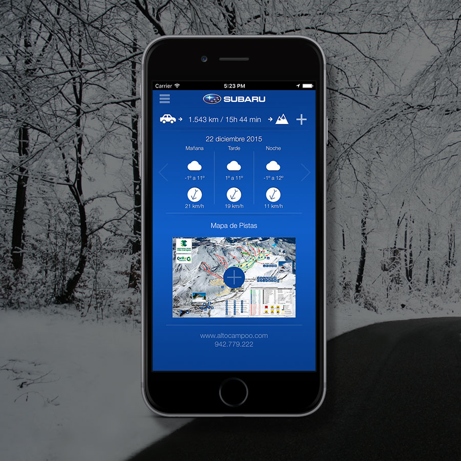 imagen 1 de Una app para tener las estaciones de esquí en la palma de la mano.