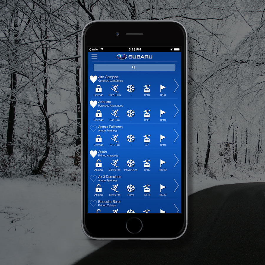 imagen 8 de Una app para tener las estaciones de esquí en la palma de la mano.