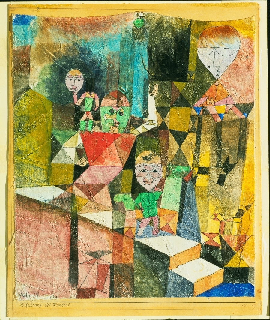 imagen 1 de La ironía pictórica de Paul Klee.