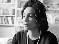 imagen de Coretta Scott King, escritora y activista.