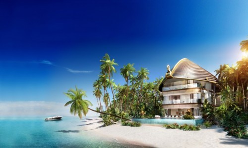 Seis islas-hotel de Dubái inspiradas en el Corazón de Europa.