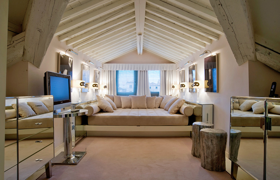 imagen 8 de PalazzinaG, el hotel italiano de Philippe Starck.