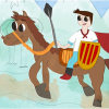 Una app de la leyenda de San Jordi creada por niños.