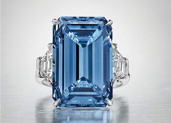 The Oppenheimer Blue Diamond. Â» El mayor diamante azul nunca subastado  cuesta mÃ¡s de 58 millones de dÃ³lares.LOFF.IT