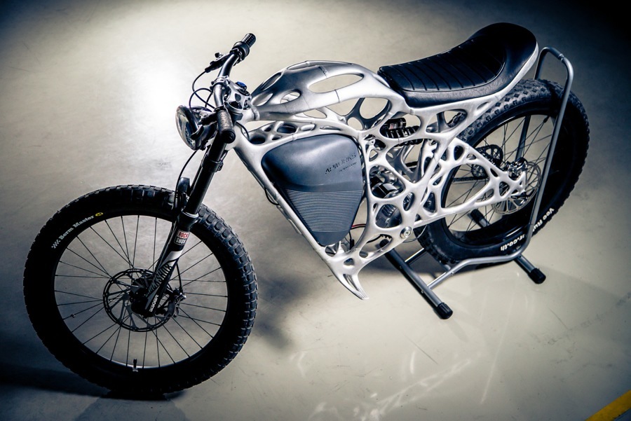 imagen 5 de Light Rider, la primera motocicleta del mundo impresa en 3D.