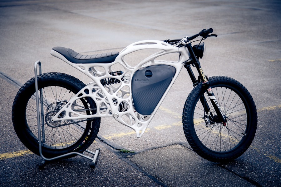 imagen 1 de Light Rider, la primera motocicleta del mundo impresa en 3D.