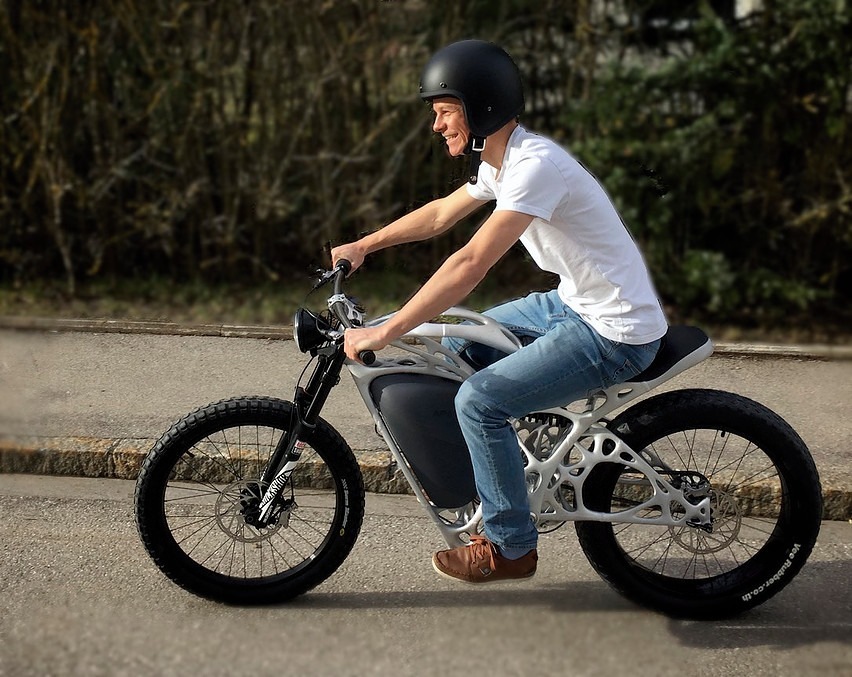 imagen 8 de Light Rider, la primera motocicleta del mundo impresa en 3D.