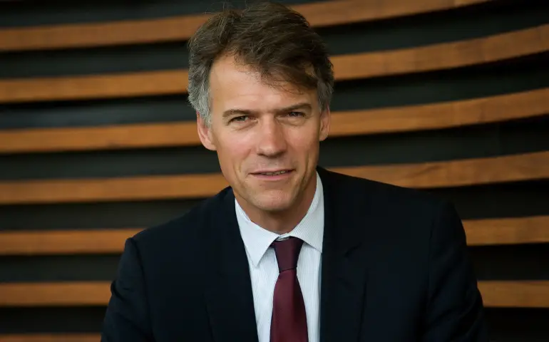 Claus-Dietrich Lahrs en Hugo Boss.