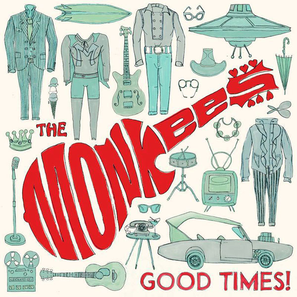 imagen 1 de Vuelve el pop más colorido y televisivo con un nuevo disco de The Monkees.