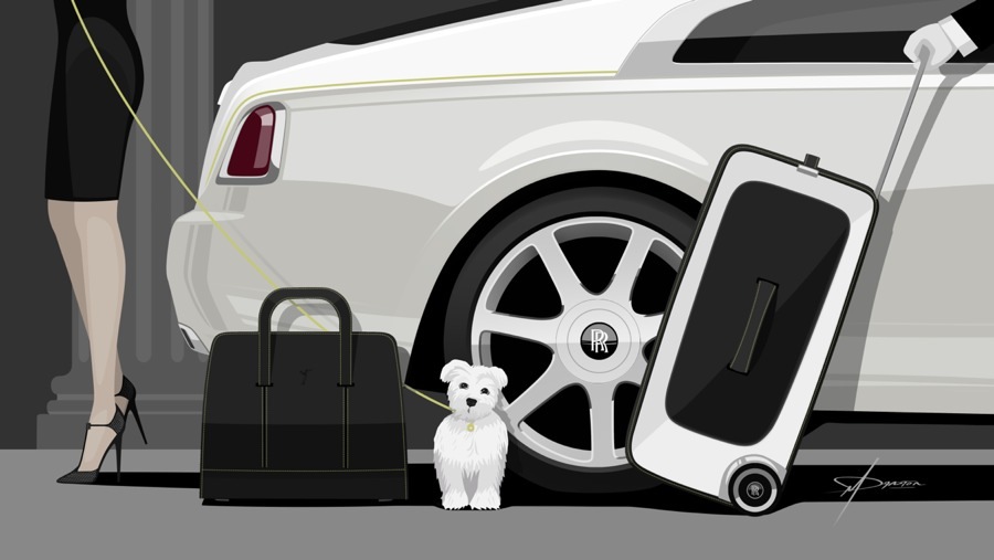 imagen 2 de El conjunto de maletas más exclusivo del mundo es de Rolls Royce.