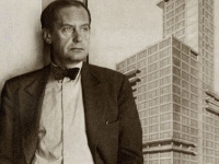 Walter Gropius, arquitecto fundador de la Bauhaus.