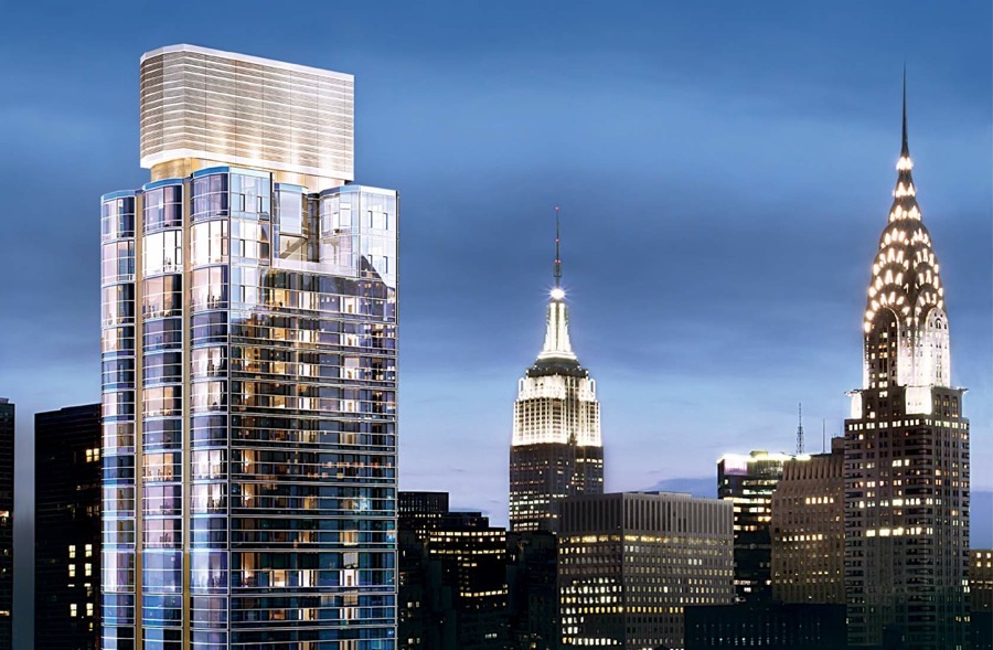 imagen 2 de Norman Foster se estrena en Nueva York con un edificio residencial de 44 plantas.