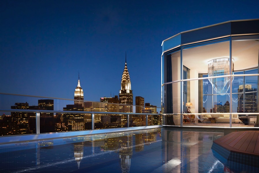 imagen 15 de Norman Foster se estrena en Nueva York con un edificio residencial de 44 plantas.