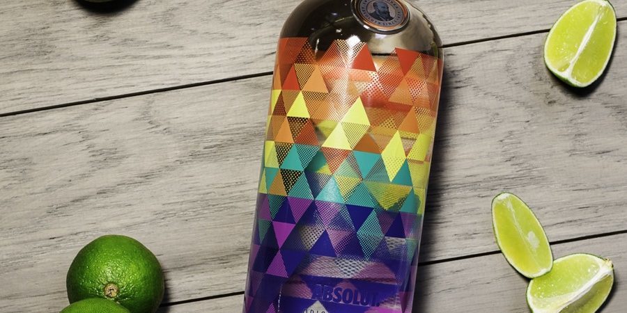 Absolut LGTB, la última edición limitada de la botella de vodka más coqueta.