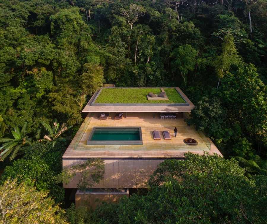 imagen 1 de El refugio más bello del mundo: una casa escondida en el Amazonas.