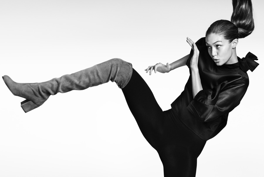 imagen 2 de Gigi Hadid protagoniza la nueva campaña de Stuart Weitzman.