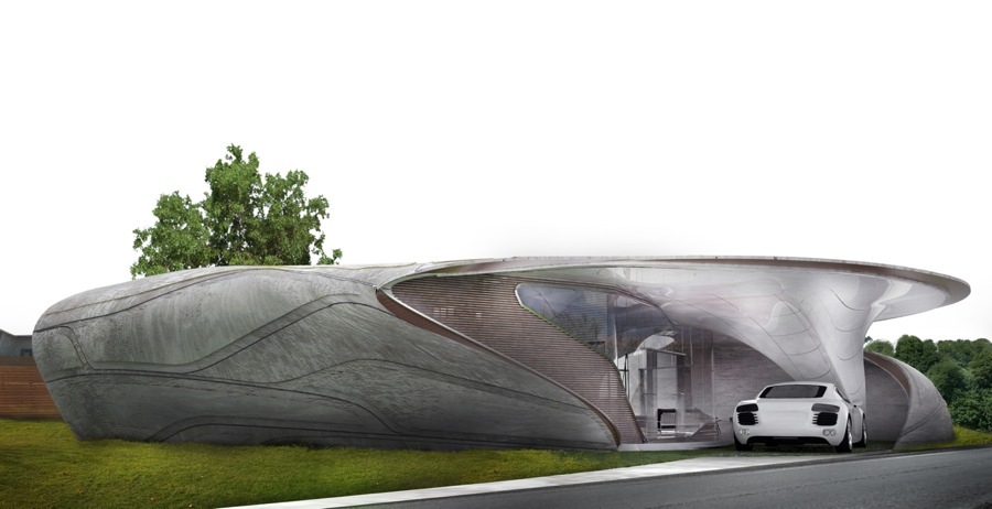 imagen 5 de La casa más vanguardista del mundo ha sido diseñada para ser impresa en 3D.