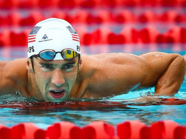 Michael Phelps, el nadador más rápido del mundo. 6
