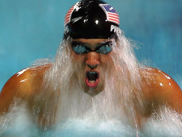 Michael Phelps, el nadador más rápido del mundo. 8