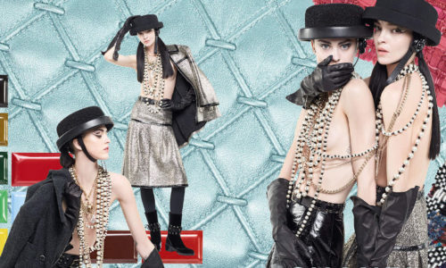 El collage más chic de Chanel, by Legerfeld.