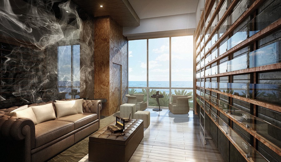 imagen 3 de El hall de las torres más glamourosas de Miami lo ha diseñado Karl Lagerfeld.