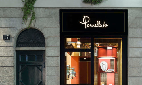 Pomellato abre boutique en la exclusiva Vía Montenapoleone de Milán.