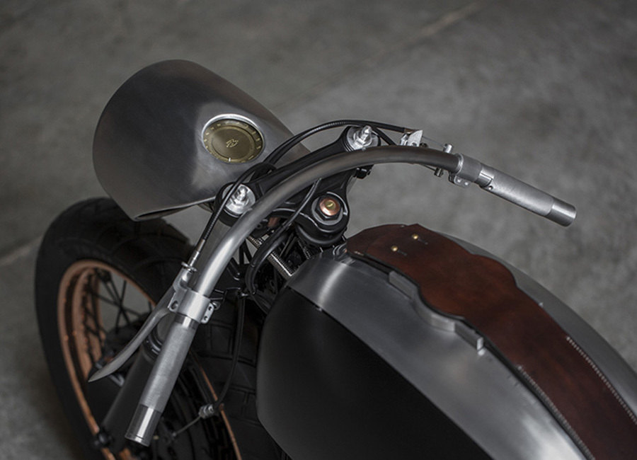 imagen 6 de Up Yours Copper, la moto dedicada a Hunter S. Thompson.