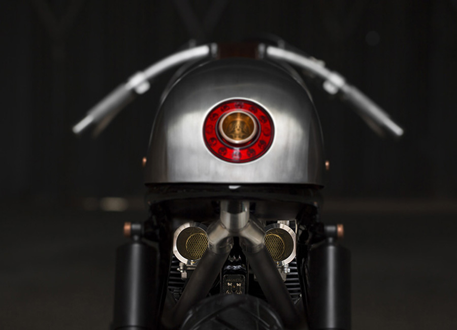 imagen 5 de Up Yours Copper, la moto dedicada a Hunter S. Thompson.