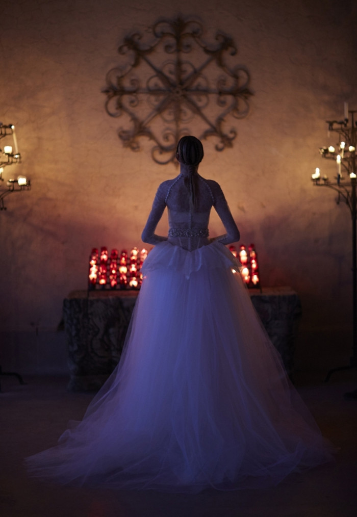 imagen 14 de Vestida de novia por los jardines de palacio.