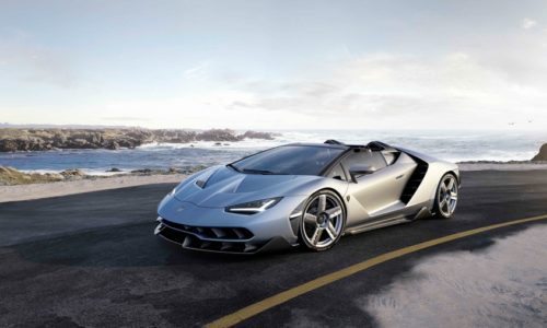 El Lamborghini Centenario estrena roadster en California.