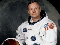 Neil Armstrong, el primer hombre que pisó en la luna.