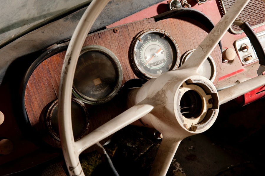 imagen 7 de Puesta de largo del BMW 507 de Elvis en California.