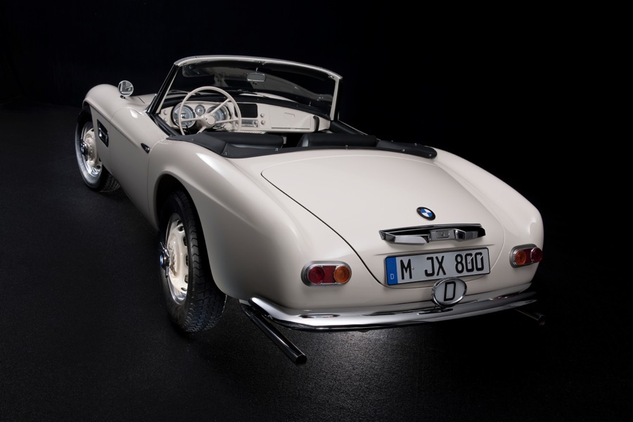 imagen 13 de Puesta de largo del BMW 507 de Elvis en California.