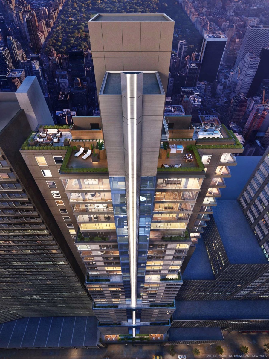 imagen 1 de Vivir en el cielo de Manhattan cuesta más de 16 millones de dólares.
